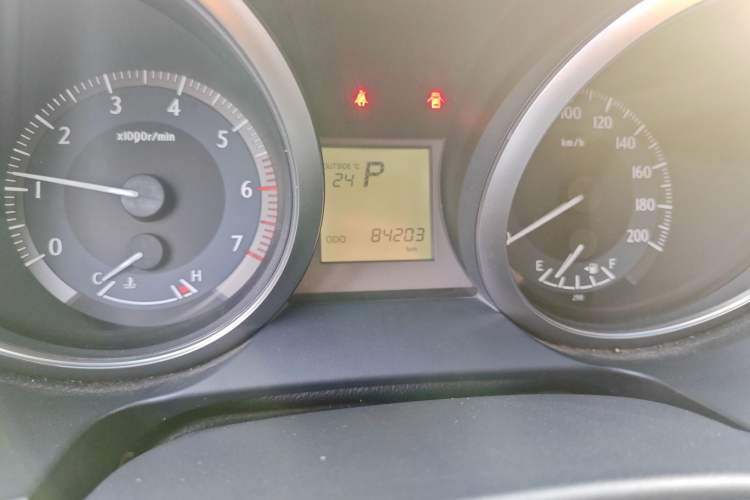 Used Toyota Prado 2016 2.7L Automatic Standard Edition Odometer Close Up