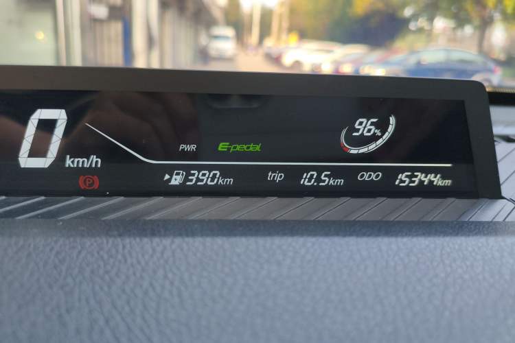 Used NETA V 2022 Chao 400 Lite Odometer Close Up