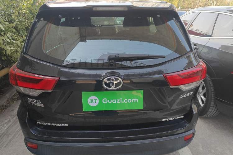 Used Toyota Highlander 2018 2.0T Four-Wheel Drive Prestige Version 7 Seats China V Emission Standard