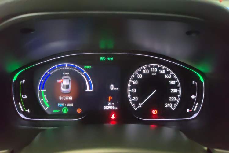 Used Honda Accord 2022 Xing·Hybrid 2.0L Xingling Version Odometer Close Up