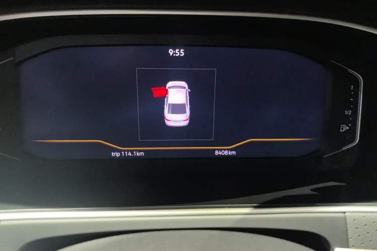 Used Volkswagen Lavida 2023 300TSI DSG Starry Sky Elite Edition Odometer Close Up