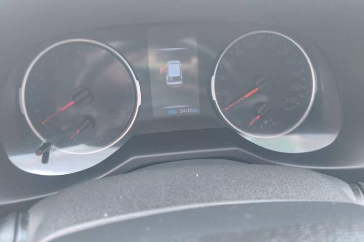 Used Toyota Wildlander 2022 2.0L CVT Two-Wheel Drive Luxury PLUS Edition Odometer Close Up