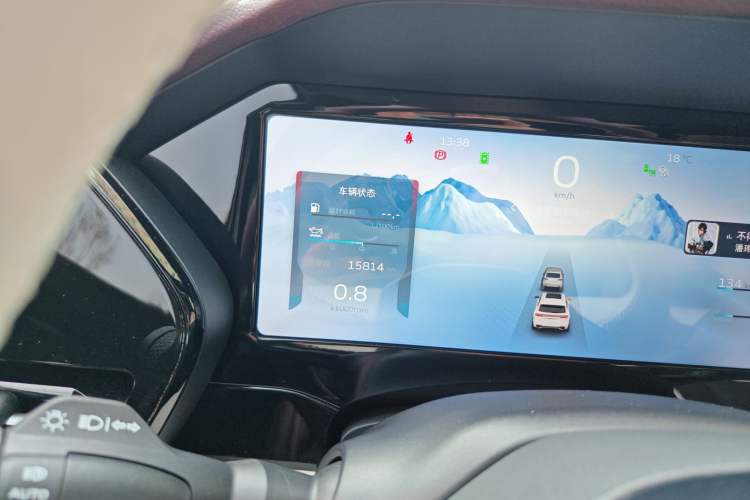 Used Geely Auto Monjaro L 2021 2.0TD DCT EVO Two-Wheel Drive Smart Luxury Version Odometer Close Up