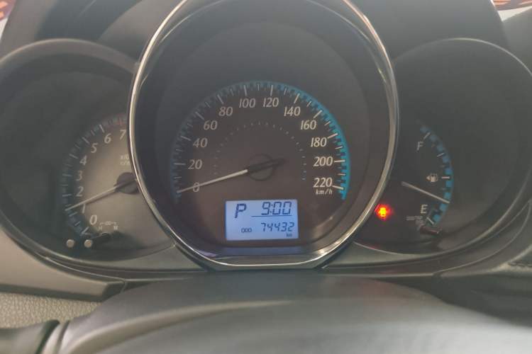 Used Toyota YARiS L Zhi Xuan 2019 1.5E CVT Dynamic Edition China VI compliant Odometer Close Up