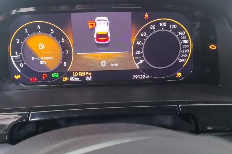 Used Volkswagen Teramont X 2021 380TSI Four-Wheel Drive Luxury Edition Odometer Close Up