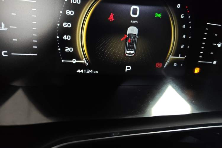 Used Geely Auto Emgrand X7 Sport 2020 1.8TD DCT Smart Connect PRO Odometer Close Up