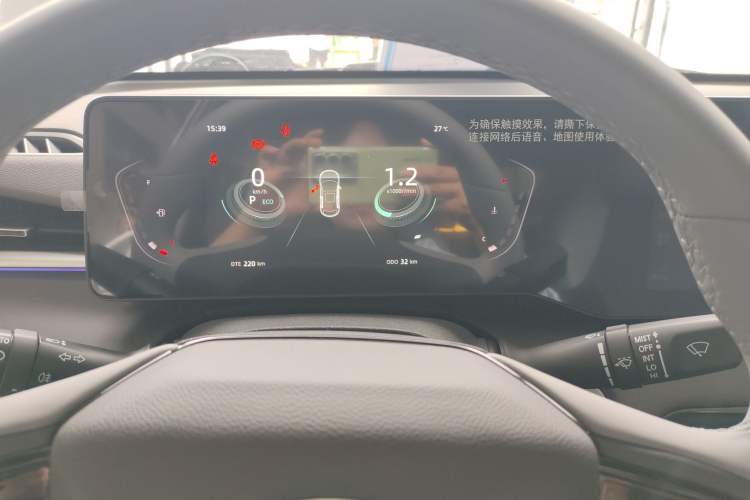 Used CHANGAN Ruicheng PLUS 2023 1.5T DCT Prestige Edition Odometer Close Up