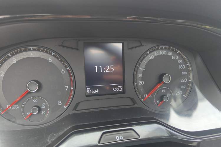 Used Volkswagen Bora 2020 1.5L Automatic Elite Version Odometer Close Up