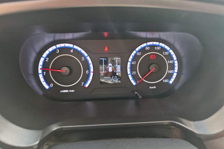 Used CHANGAN KAICHENG Ounuo S 2021 1.5L Ono S Smart Edition Single-Steaming Air-Conditioned Bus JL473QG Odometer Close Up