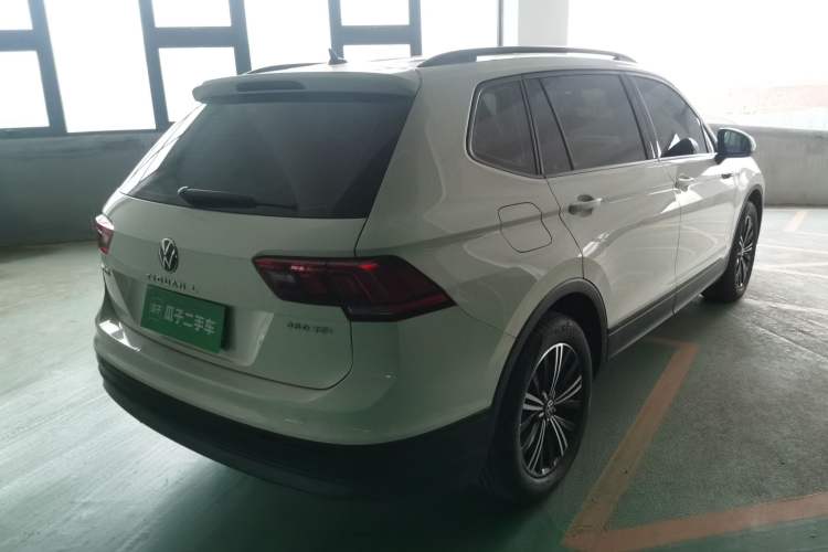 Used Volkswagen Tiguan L 2021 280TSI Automatic Two-Wheel Drive Smart Edition Rear Right 45 Deg