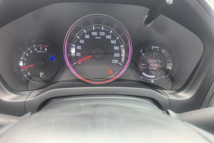 Used Honda XR-V 2021 220TURBO CVT Luxury Edition Odometer Close Up