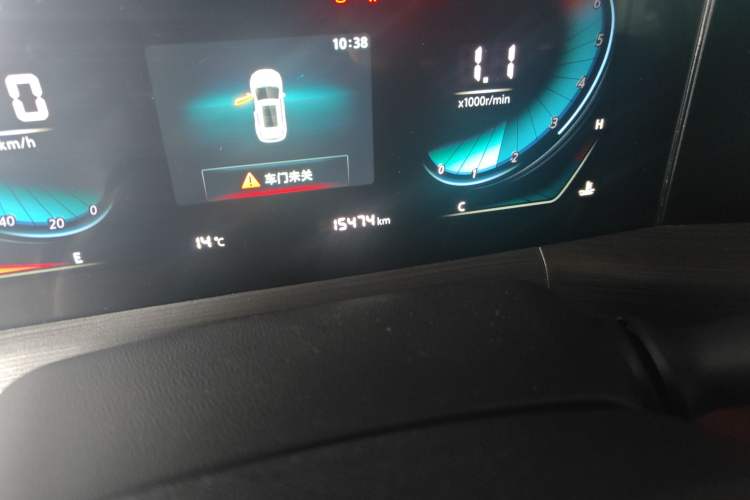 Used CHANGAN CS55PLUS 2020 1.5T Manual Xuan Dong Model Odometer Close Up