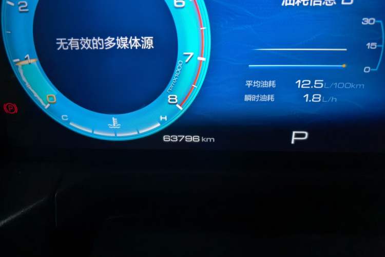 Used Tank 300 2021 City Edition 2.0T—Truly Stylish Odometer Close Up