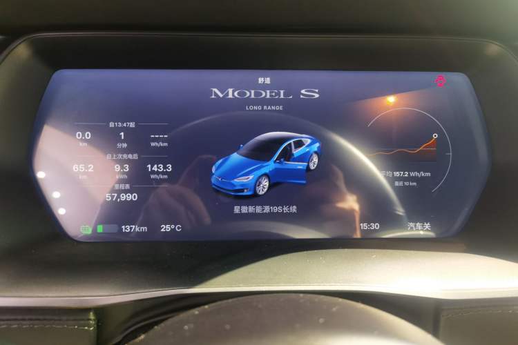 Used Tesla Model S 2019 Long-Range Version
