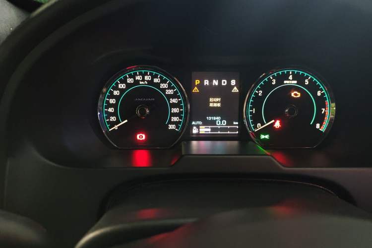 Used Jaguar XF 2015 XF 3.0 SC R-Sport Luxury Edition Odometer Close Up