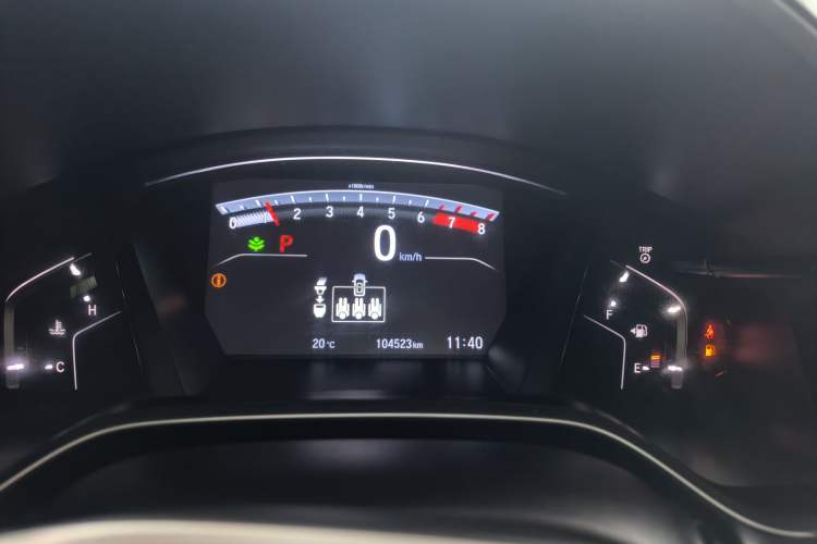 Used Honda Breeze 2021 240TURBO CVT 2WD Luxury Edition Odometer Close Up