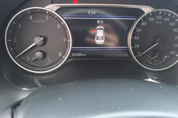 Used Nissan Sylphy 2023 1.6L CVT Enjoyment Edition Odometer Close Up