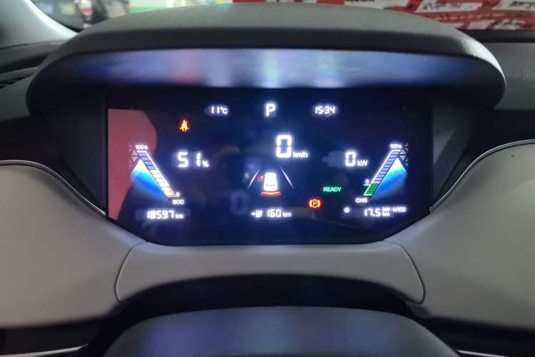 Used Bestune NAT 2023 PRO Comfort Travel Edition 419km Odometer Close Up