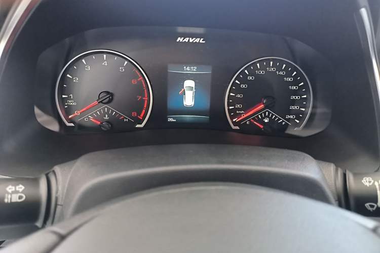 Used Haval H6 2025 1.5T National Style Urban Edition Odometer Close Up