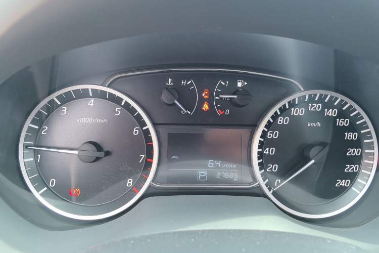 Used Nissan Sylphy 2021 Classic 1.6XL CVT Luxury Edition Odometer Close Up