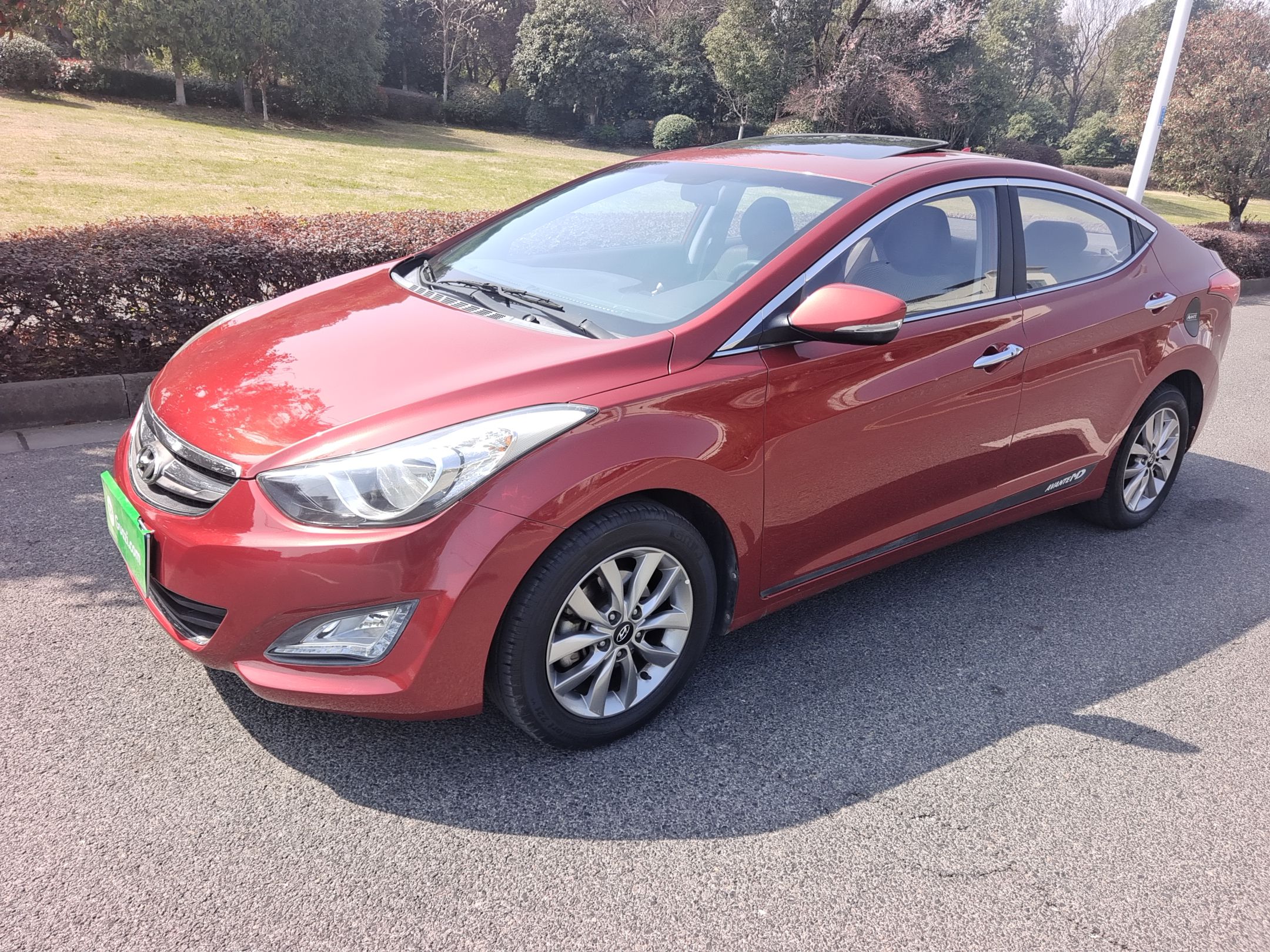 Parte inferior delantera