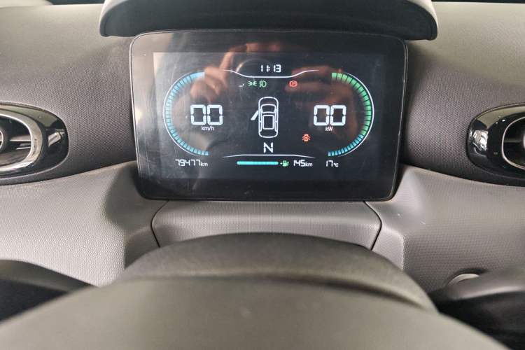 Used Leapmotor T03 2020 400 Lite Edition Odometer Close Up