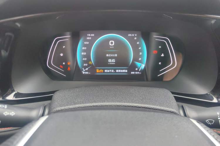 Used CHANGAN OSHAN X7 PLUS 2022 1.5T Blue Whale Edition Automatic Prestige Version Odometer Close Up