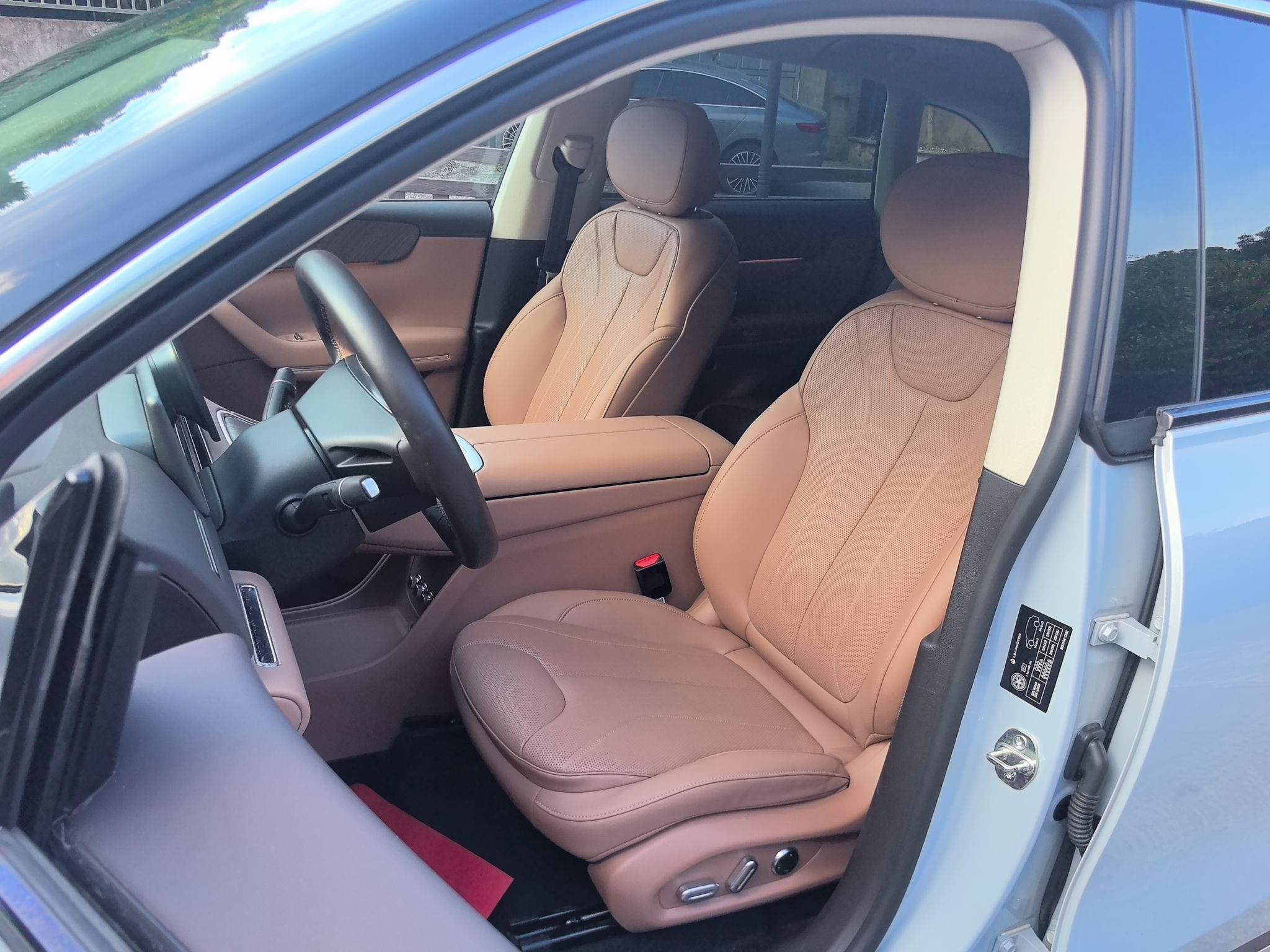 Avant de la voiture