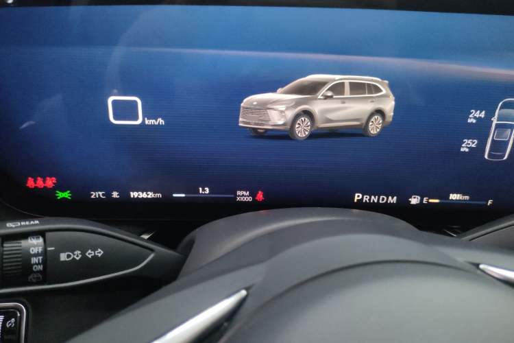 Used Buick Envision 2024 Encore Plus 28T Two-Wheel Drive Luxury Edition Odometer Close Up