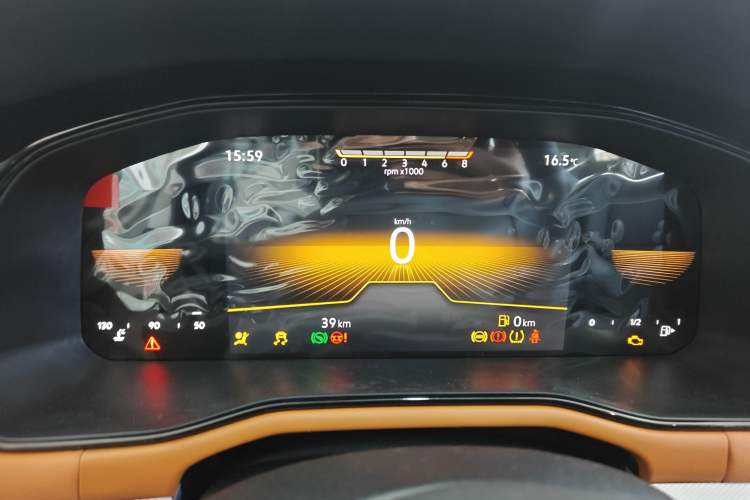 Used Volkswagen Bora 2026 200TSI DSG Yuexing Navigation Edition Odometer Close Up