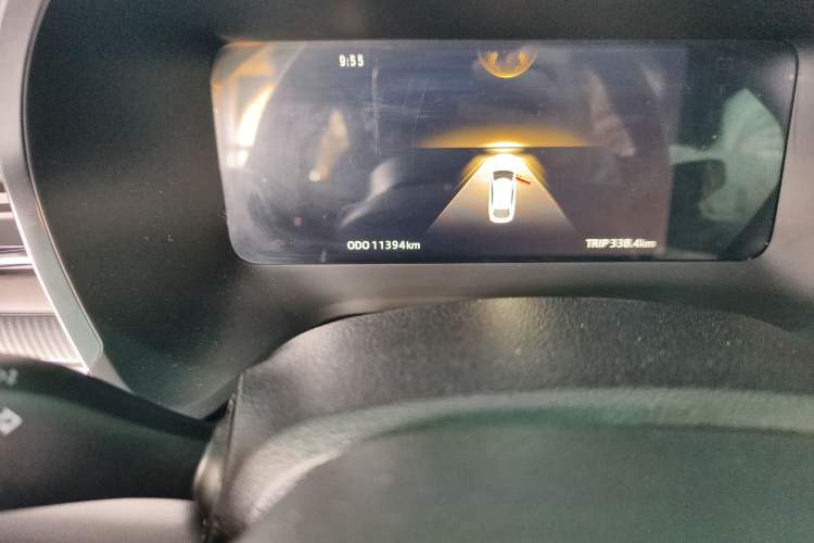 Used JAC A5 PLUS 2023 1.5T Automatic Prestige Model Odometer Close Up