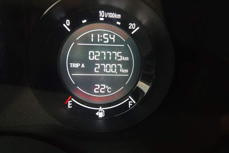 Used Honda XR-V 2017 1.5L LXi CVT Classic Edition Odometer Close Up