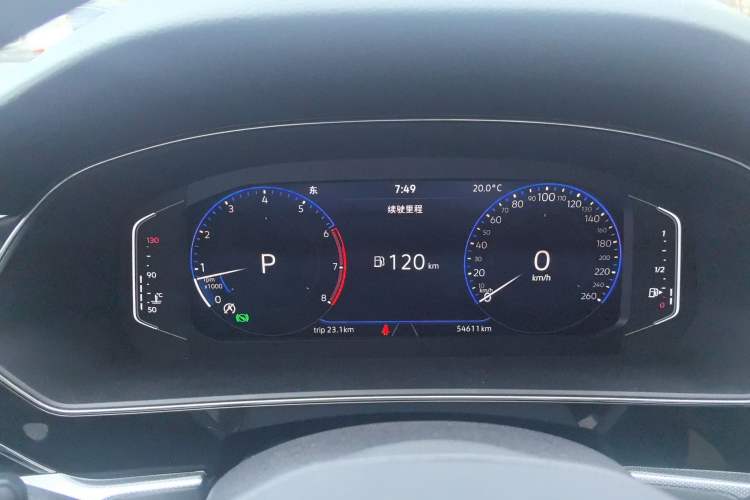 Used Volkswagen Passat 2022 330TSI Starry Luxury Edition Odometer Close Up