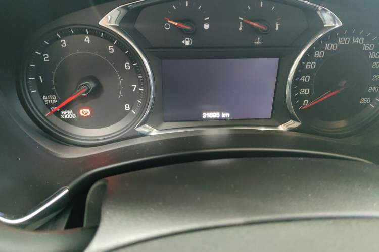 Used Chevrolet Equinox 2018 535T Automatic YuJie Edition Odometer Close Up
