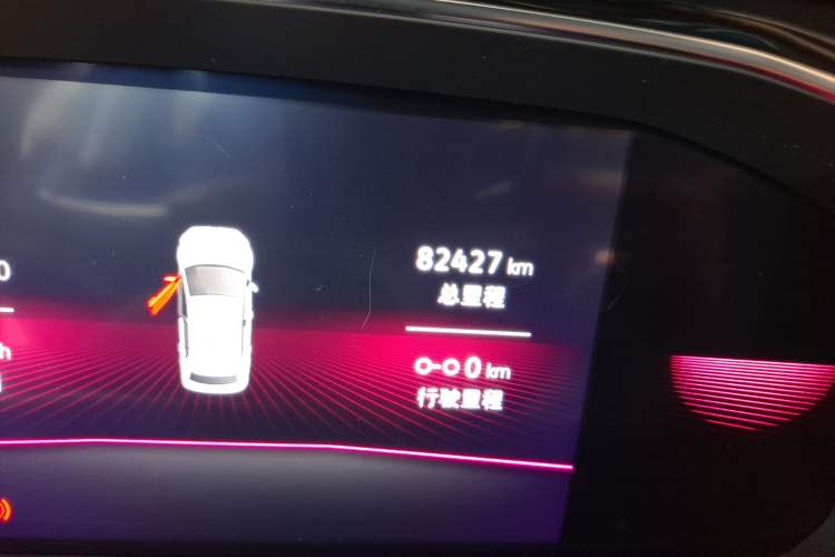 Used Volkswagen Sagitar 2021 280TSI DSG Excellence Edition Odometer Close Up