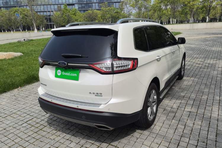 Used Ford Edge 2018 EcoBoost 245 Two-Wheel-Drive Titanium 7-Seater China VI Standard Rear Right 45 Deg