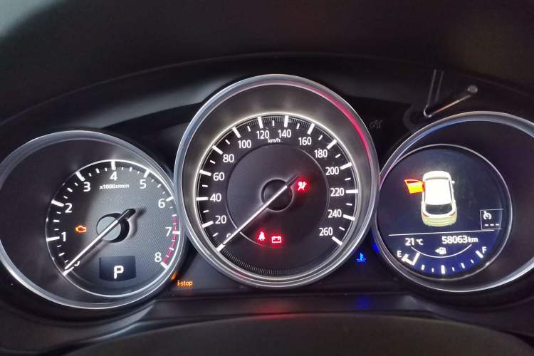 Used Mazda CX-5 2020 Revised Version 2.0L Automatic Two-Wheel Drive ZhiZun Trim Odometer Close Up