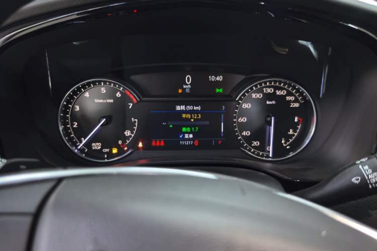 Used Cadillac XT5 2022 2.0T Two-Wheel Drive Luxury Version Instrument Cluster