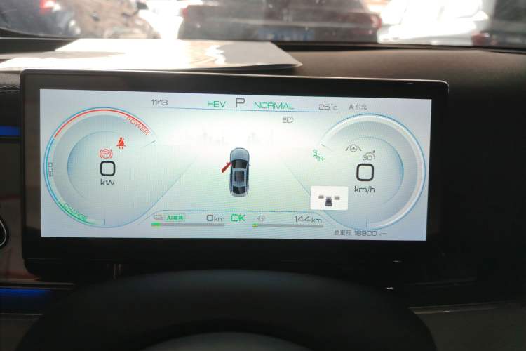 Used BYD Seal 06 New Energy 2024 DM-i 120KM Flagship Model Odometer Close Up