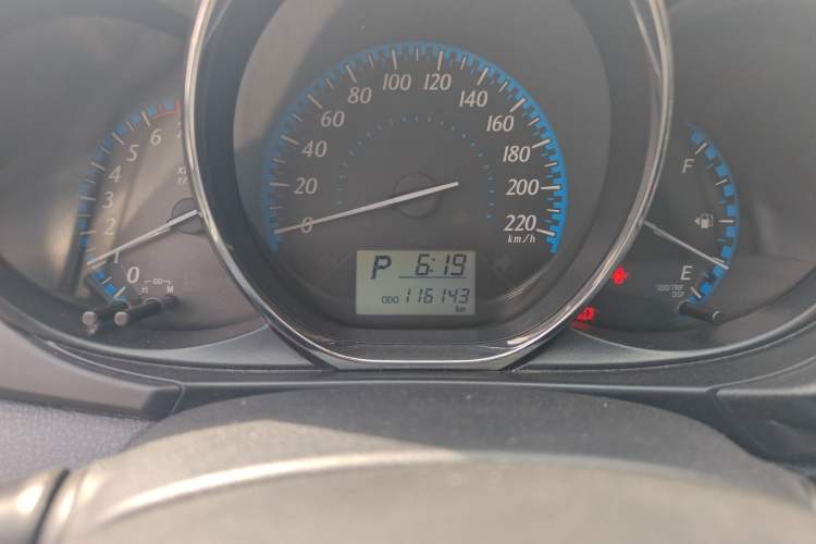 Used Toyota YARiS L Zhi Xuan 2016 Revised 1.5E CVT Charming Edition Odometer Close Up