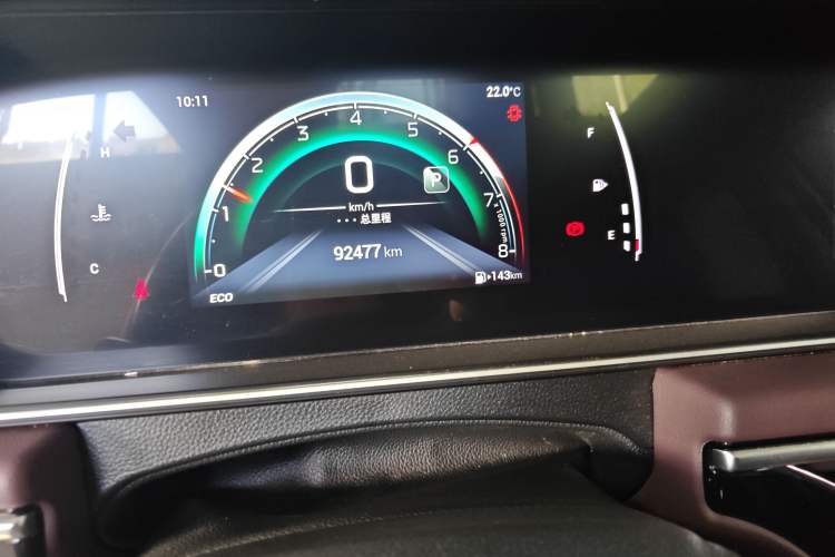 Used GAC Trumpchi M6 2021 PRO 270T DCT Luxury Edition Odometer Close Up