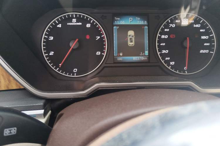 Used Zotye T700 2017 1.8T Dual-Clutch Luxury Model