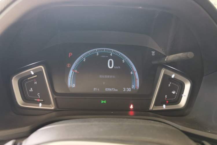 Used Honda Envix 2019 180TURBO CVT Prestige Edition China V Odometer Close Up