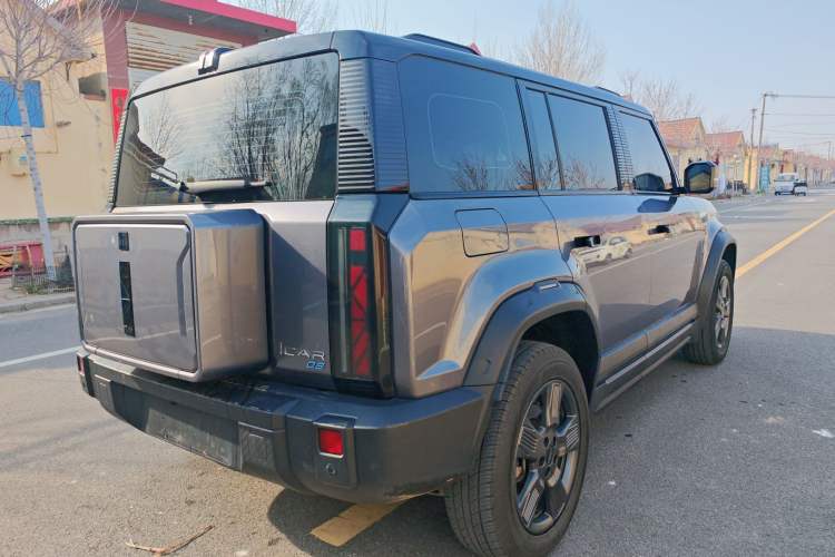 Used iCAR 03 2024 501km Two-Wheel Drive Long-Range Version Rear Right 45 Deg