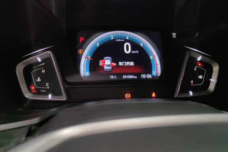 Used Honda Envix 2022 180TURBO CVT Enjoy Edition Odometer Close Up