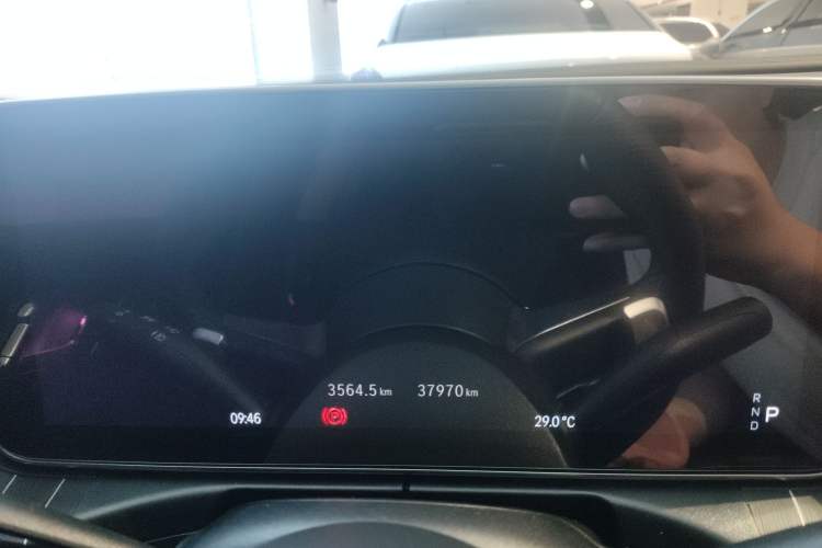 Used Mercedes-Benz C-Class 2023 C 260 L Bright Night Sports Edition Odometer Close Up