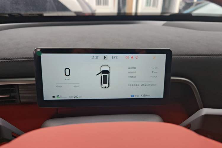 Used Dongfeng eπ eπ008 2024 636Max All-Electric Version 6 Seats Odometer Close Up