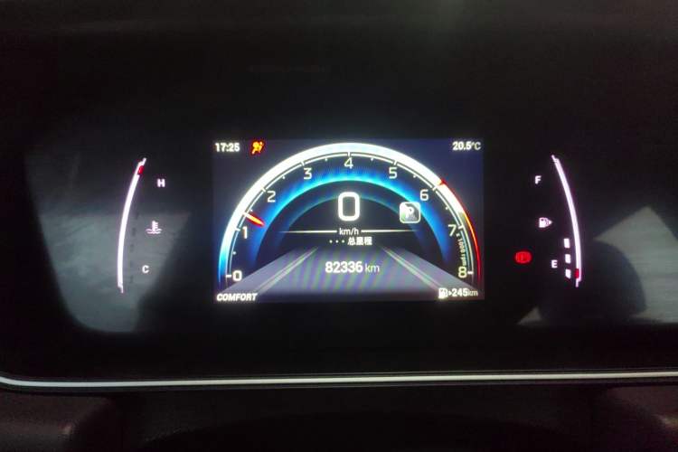 Used GAC Trumpchi M6 2023 PRO 270T DCT Luxury Edition Odometer Close Up
