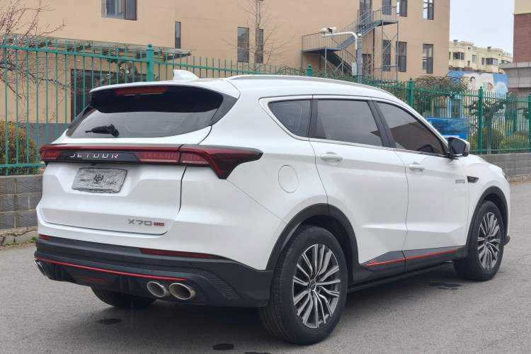 Used JETOUR X70 PRO 2023 1.6T DCT Enjoy PRO 5-Seater Rear Right 45 Deg