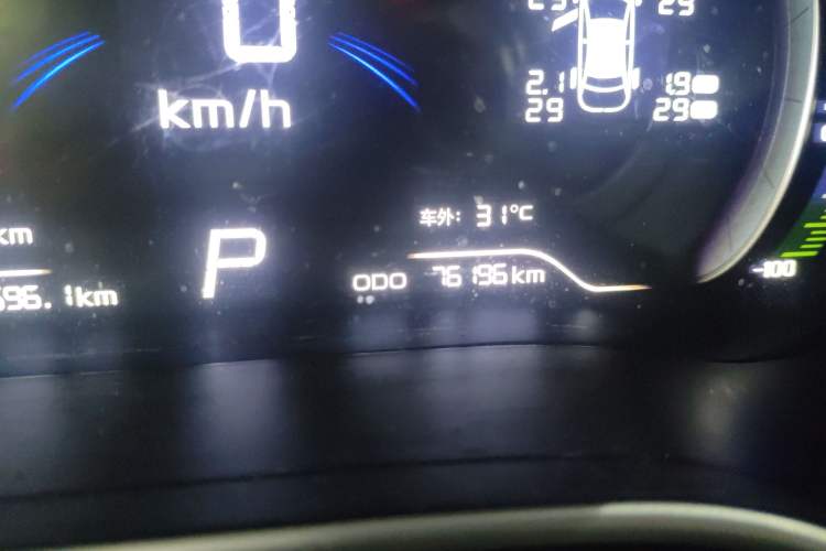 Used Geely Auto Emgrand New Energy 2019 EV500 Ambition Standard Range Edition Odometer Close Up